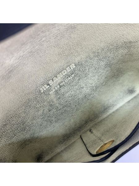 JIL SANDER 小銭入レ・コインケース FOLDED COIN PURSE レザー 黒
