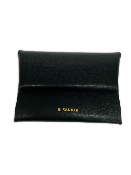 JIL SANDER 小銭入レ・コインケース FOLDED COIN PURSE レザー 黒