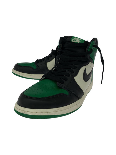 NIKE AIR JORDAN 1 RETRO HIGH OG PINE GREEN/BLACK-SAIL 29.0