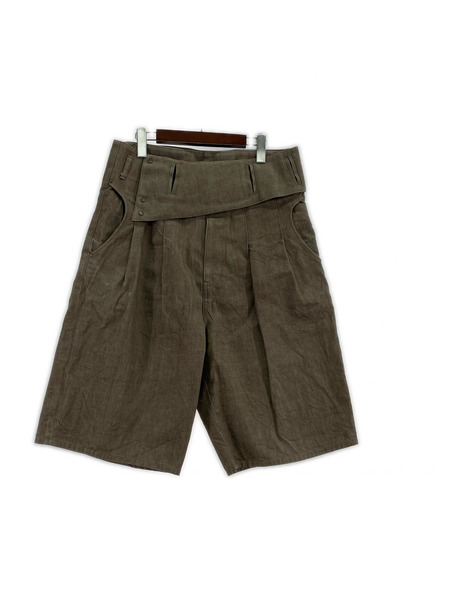 ショートパンツ STEAF. 25SS SASH BELT SHORTS L