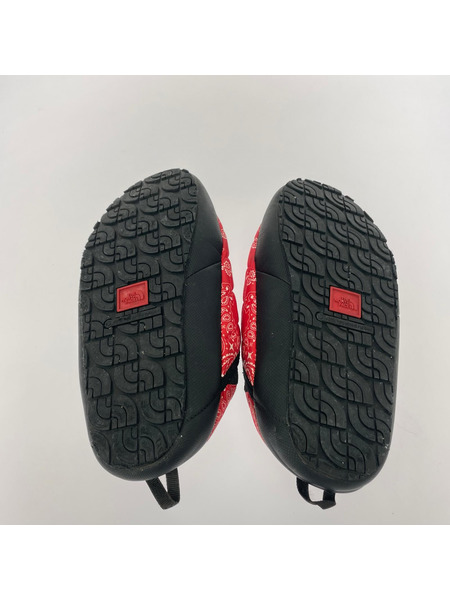Supreme サンダル ×NORTH FACE Mule 赤 (27.0)