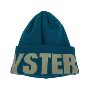 HYSTERIC GLAMOUR 22AW ロゴワッチビーニー ニット帽 F 青 02223QH02