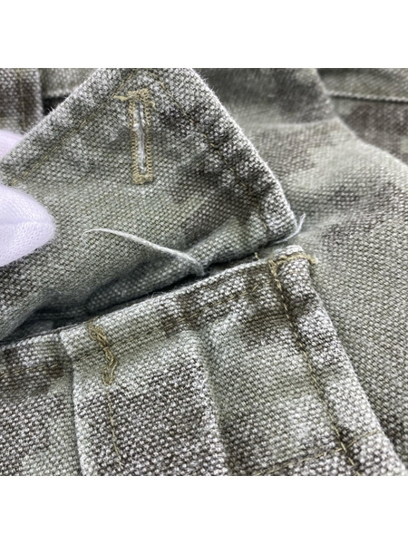 OLD STUSSY OUTDOOR 紺タグ USA製 デジカモ カーゴハーフパンツ (32)