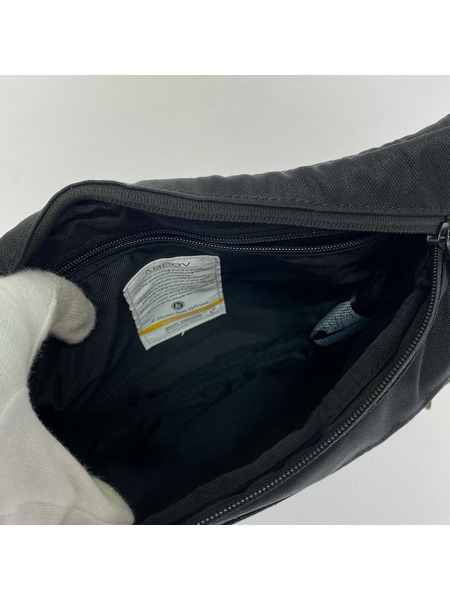 AS2OV ショルダーバッグ CORDURA DOBBY 305D ファニーバッグ ブラック