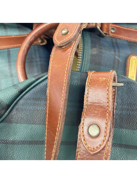 POLO RALPH LAUREN ショルダーバッグ チェック 2wayボストンバッグ