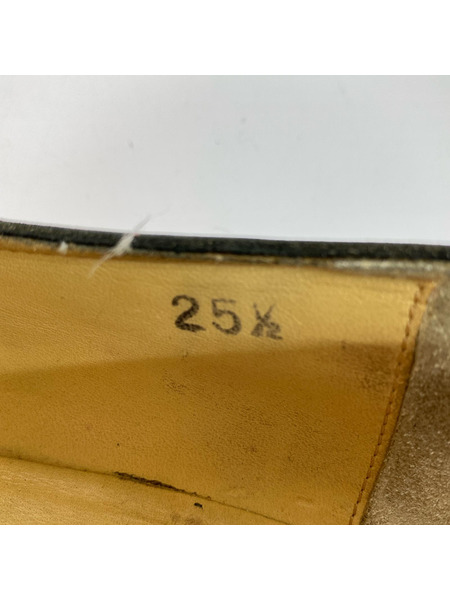 COMME des GARCONS シューズ コインローファー/キルティング/25.5