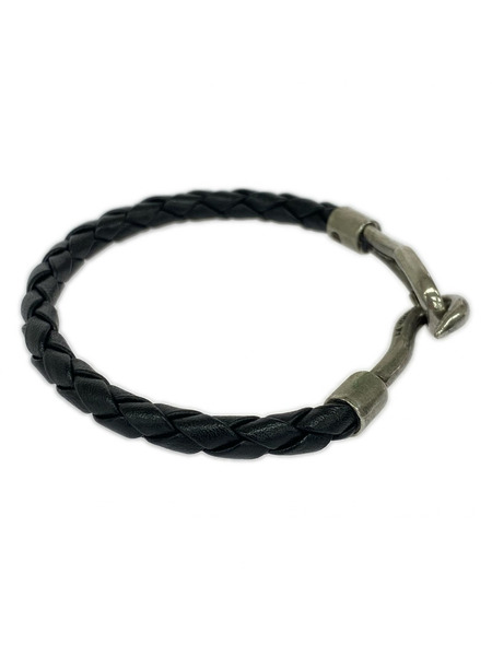 JAM HOME MADE ブレスレット・バングル 編ミ込ミレザーブレスレット