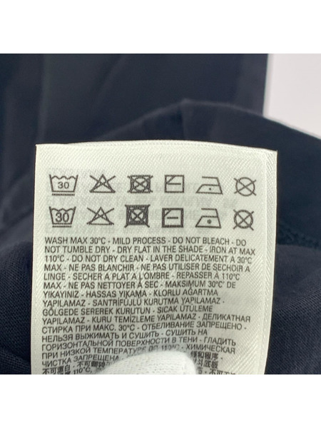 半袖ワンピース D-ALIN-OD カットアウトロゴ L 黒 A11558