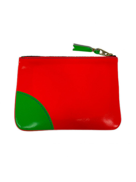 Wallet COMME des GARCONS ZIP PUC FLUO マルチカラー