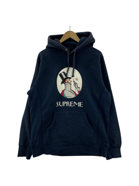 11AW/Supreme/Up Town Pullover Hoodie The New Yorker/L/NVY