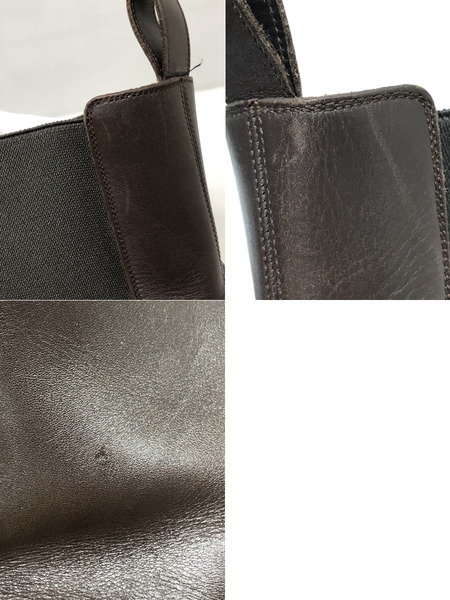 GUCCI サイドゴアブーツ 茶 (8) 268376 靴 