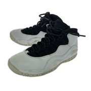 NIKE スニーカー AIR JORDAN 10 RETRO 白黒 28.0cm
