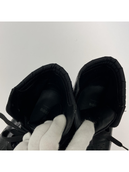HUGO BOSS スニーカー PORSCHE ハイカットスニーカー 黒 US12[値下]