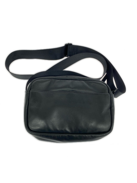 DIESEL ショルダーバッグ LEATHER SHOULDER BAG BLACK