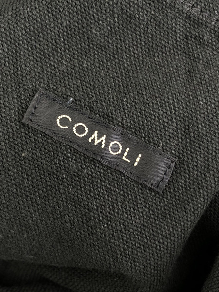 COMOLI 22SS ブラック ワークジャケット 2 ブラック[値下]