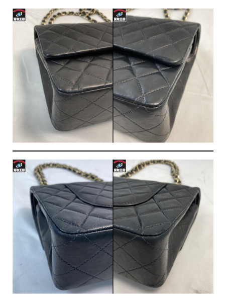 CHANEL シャネル マトラッセ キャビアスキン チェーンショルダーバッグ 