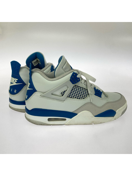 NIKE スニーカー Air Jordan 4 Retro 青 (27.5)