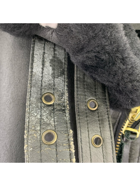 ミリタリージャケット MORGAN Ｂ‐3 ブラック