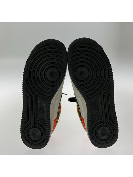 NIKE Air Force 1 Low Rayguns ホワイト/オレンジ (26.0cm)