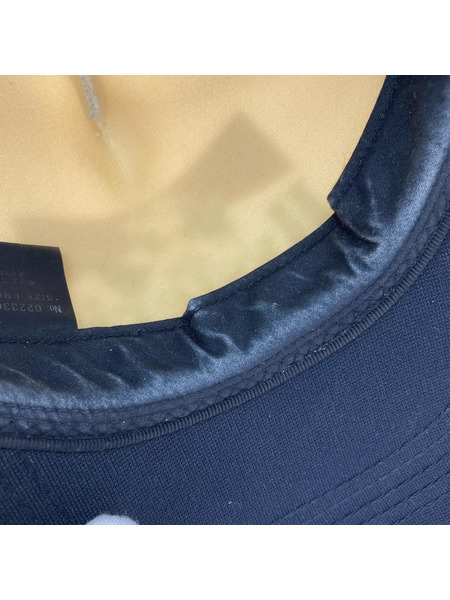 HYSTERIC GLAMOUR キャップ プリントキャップ/ブラック/ホワイト