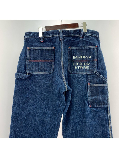 SAMURAI JEANS デニム・ジーンズ ダブルニーペインターデニム W38