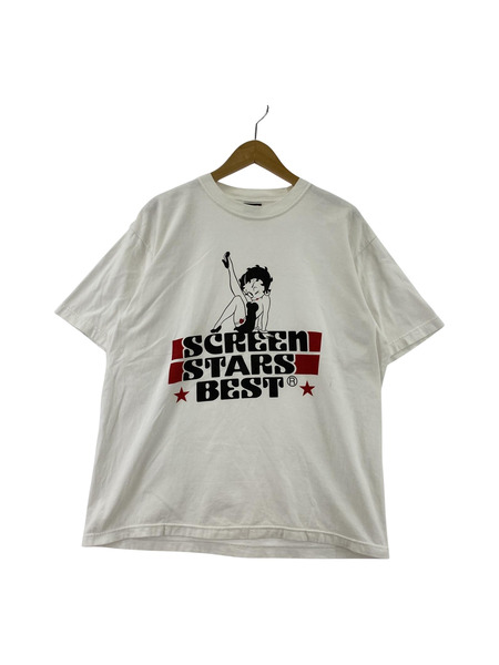 SCREEN STARS BETTY BOOP S/Sカットソー L WHT