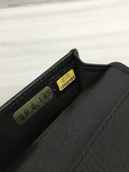 CHANEL　カードケース カメリア カードケース 黒