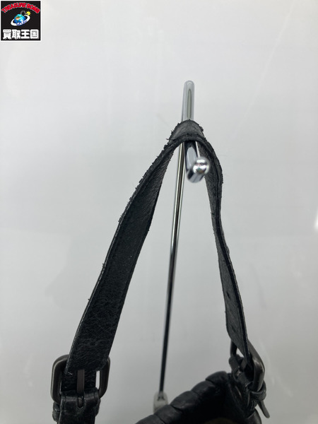 Bottega Veneta/レザーハンドバッグ/BLK