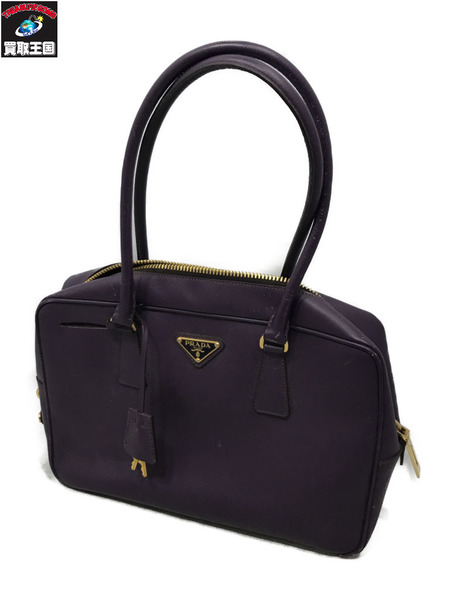 トートバッグ PRADA サフィアーノ ミニボストン 紫
