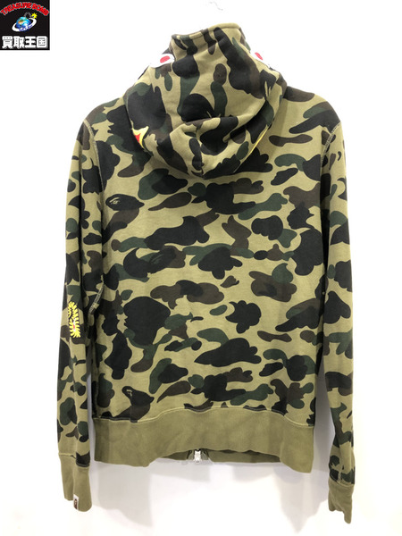 A BATHING APE/1st CAMO/シャークパーカー/M/アベイシングエイプ