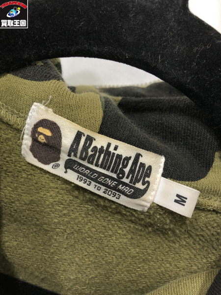 A BATHING APE/1st CAMO/シャークパーカー/M/アベイシングエイプ