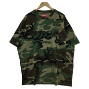 Supreme 25SS Capital S/S Top Camo カモ柄 キャピタルロゴカットソー XXL
