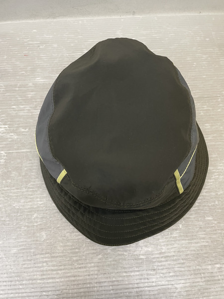 HERMES フレッドライン H刺繍 ナイロンバケットハット 58[値下]