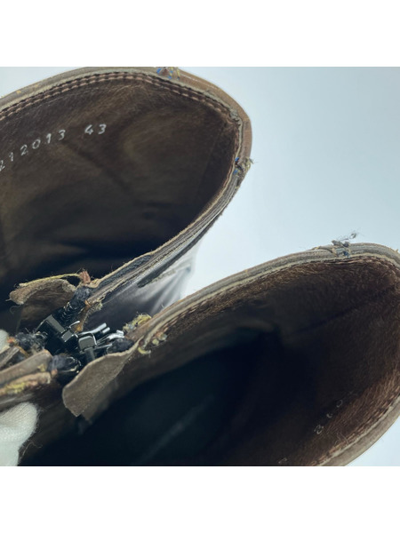 alfredoBANNISTER ブーツ サイドジップブーツ (43) 茶