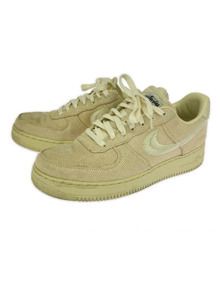 NIKE スニーカー Stussy Air Force 1 Low Fossil Stone