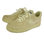 NIKE スニーカー Stussy Air Force 1 Low Fossil Stone