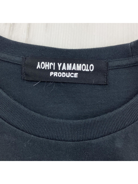 Yohji Yamamoto PRODUCE プリントTee 3 ブラック