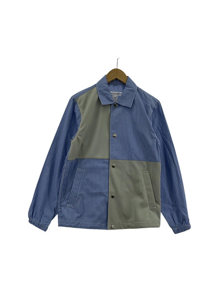 COMME des GARCONS SHIRT パッチワーク切リ替エ 長袖シャツ