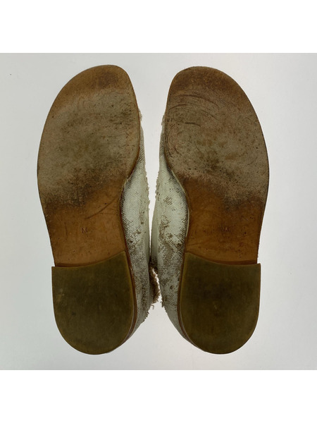 JUNYA WATANABE COMME des GARCONS Painted Canvas Shoes (M)