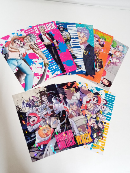 その他グッズ ジャンプその他 缶入りホロカード　アンデッドアンラック