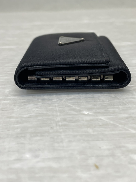 PRADA テスートナイロン 6連キーケース 黒