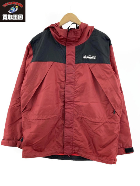 WILDTHINGS CHAMONIX JACKET マウンテンパーカー M RED WT18203N[値下]