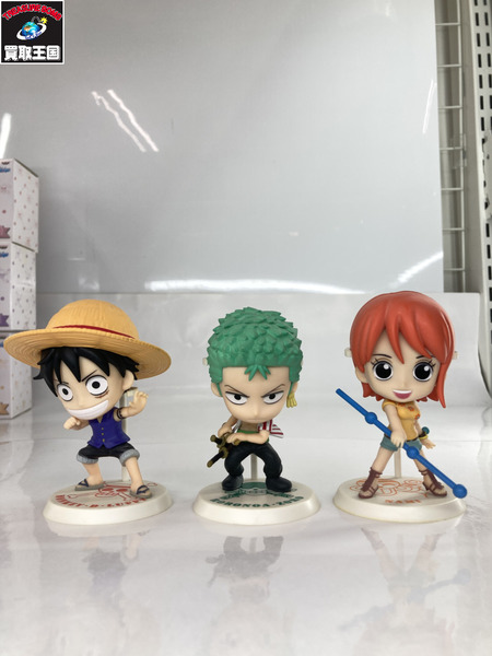 ミニフィギュア ワンピース きゅんキャラ シャボンディ諸島編 麦わらの一味 セット