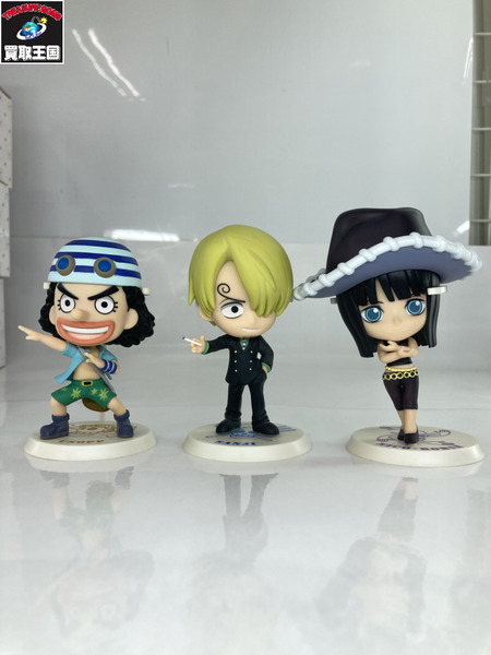 ミニフィギュア ワンピース きゅんキャラ シャボンディ諸島編 麦わらの一味 セット