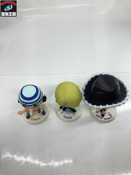 ミニフィギュア ワンピース きゅんキャラ シャボンディ諸島編 麦わらの一味 セット