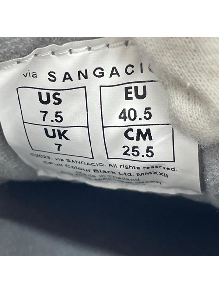 via SANGACIO スニーカー バンクシー MOM WHITE/GRAY