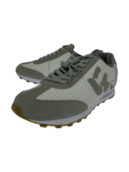 via SANGACIO スニーカー バンクシー MOM WHITE/GRAY