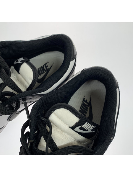 NIKE スニーカー ダンク シロクロ 25cm