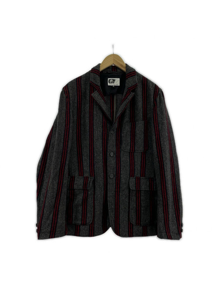 Engineered Garments ジャケット wool stripe jacket S
