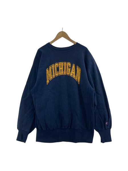 Champion 90s/刺繍タグ MICHIGAN REVERSE WEAVE XL